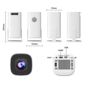 P30 Max 4K HD Android 11 Projector Dual Wireless Controllers