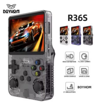R36S Retro Handheld Game Console 64GB– 3.5" IPS,15k+ Games