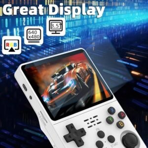 R36S Retro Handheld Game Console 64GB– 3.5" IPS,15k+ Games