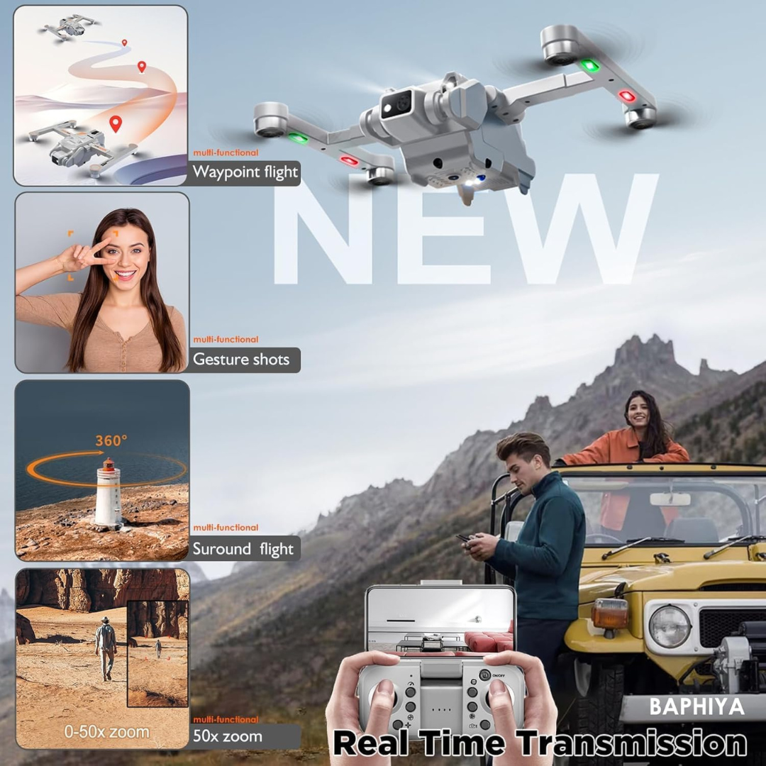 RG700Pro Foldable Drone with Dual 4K Camera