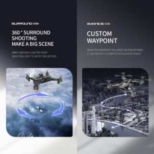 S119 8K Dual Camera Brushless Drone | GPS Obstacle Avoidance