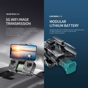 S119 8K Dual Camera Brushless Drone | GPS Obstacle Avoidance