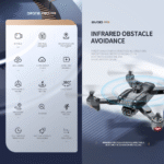 S119 FPV 8K Foldable Quadcopter