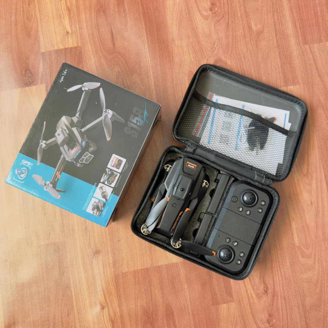 S158 GPS 8K Dual Camera Brushless Drone | OAS & Auto Return