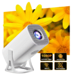 S40 HD Smart Portable Projector, 3500 Lumens,180° Projection