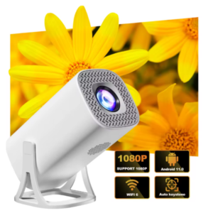 S40 HD Smart Portable Projector, 3500 Lumens,180° Projection