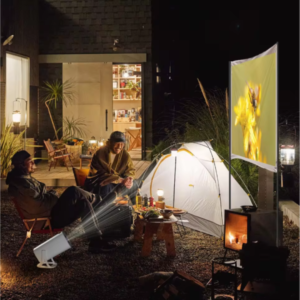 S40 HD Smart Portable Projector, 3500 Lumens,180° Projection