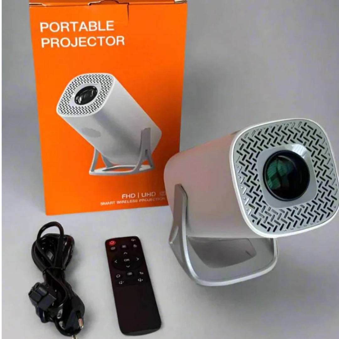 S40 HD Smart Portable Projector, 3500 Lumens,180° Projection