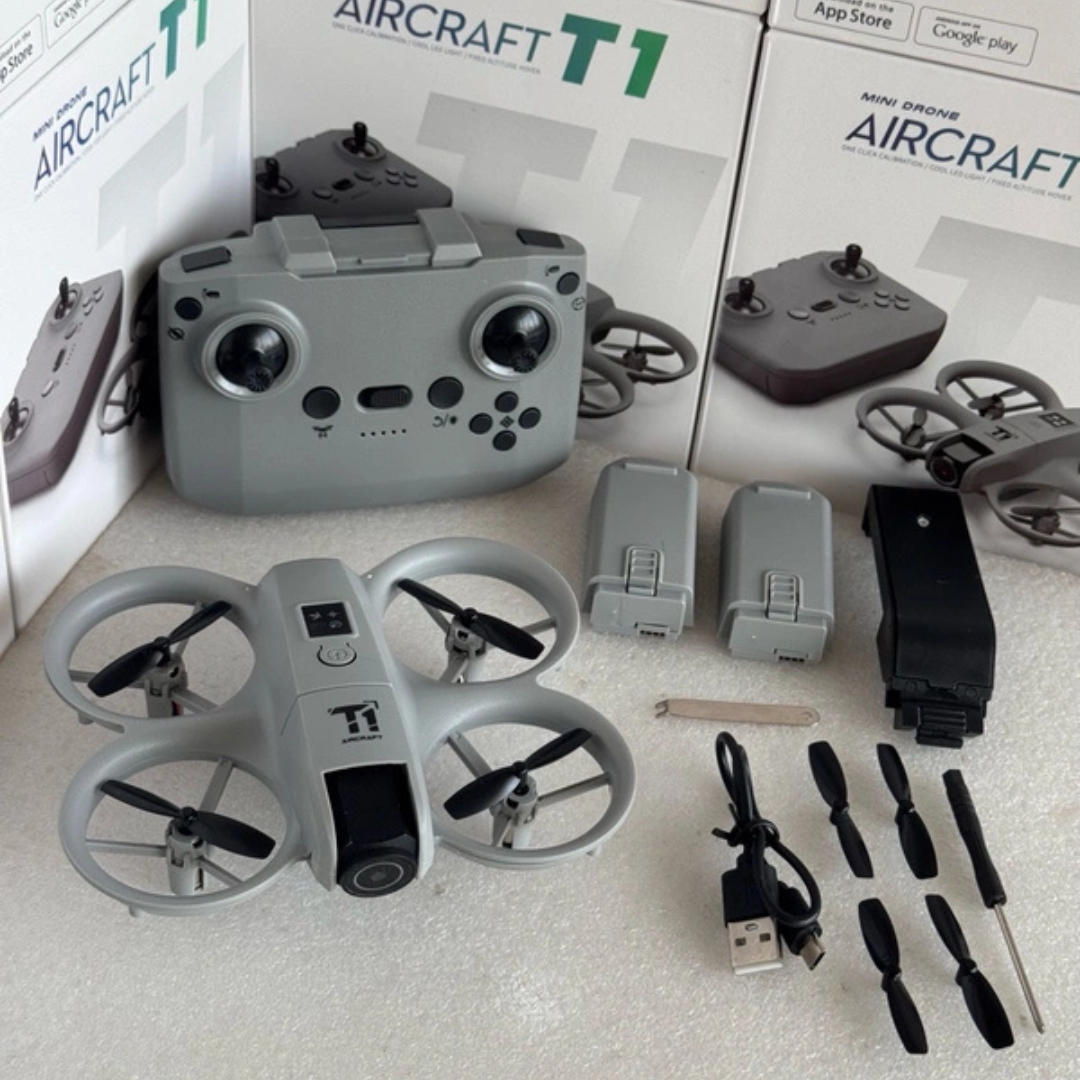 T1 Aircraft Mini Drone with Aerial Camera & Gesture Control