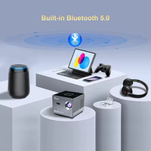 X3 Mini 5G WiFi LED Projector | 8K Decoding, 720P HD