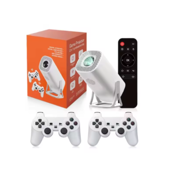 S40 Max Game Projector with Dual Wireless Controllers