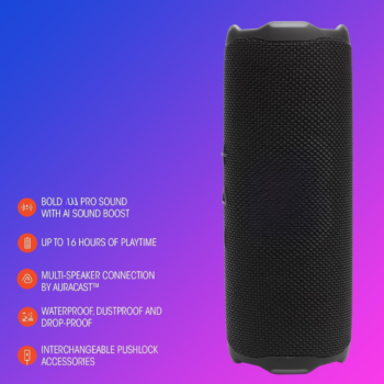 FX Flip 7 Wireless Portable Bluetooth Speaker - Robust Sound