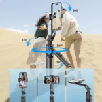 C17 Auto Face Tracking AI Gimbal Selfie Stick Tripod