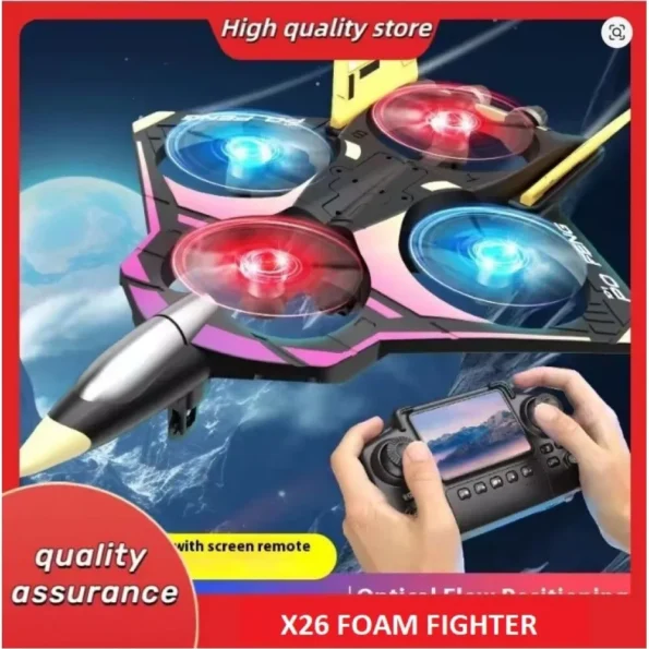 X26 Brushless RC Foam Aircraft with 720p HD Camera