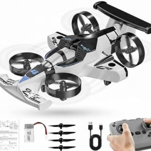 2-in-1 Flying RC Car Drone with 360° Stunts
