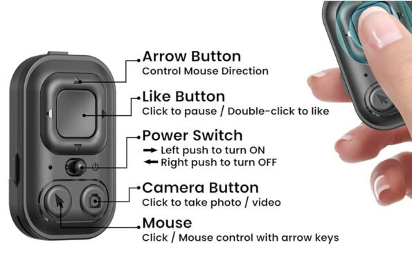 TT07 AI Face Tracking Selfie Stick Tripod | 69″ Smart