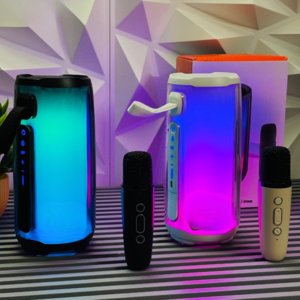 FX Pulse 5 Portable Bluetooth Speaker with 360° Light Show