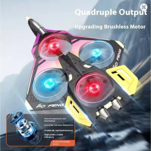 X26 Brushless RC Foam Aircraft with 720p HD Camera