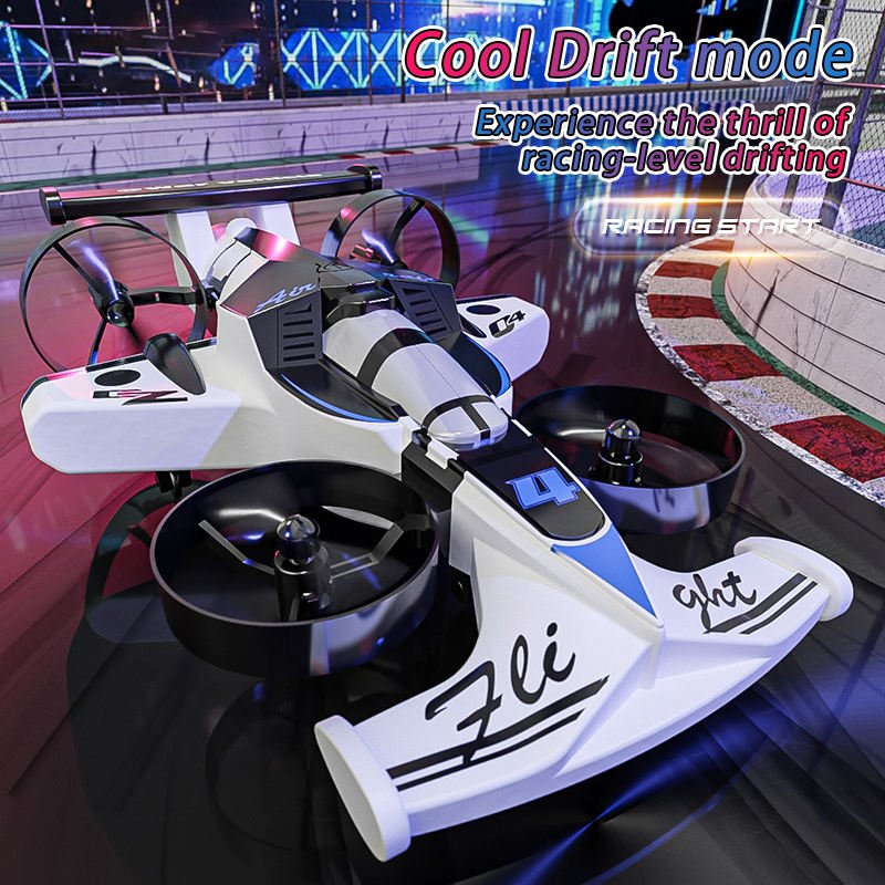 2-in-1 Flying RC Car Drone with 360° Stunts 2-in-1 Flying RC Car Drone with 360° Stunts