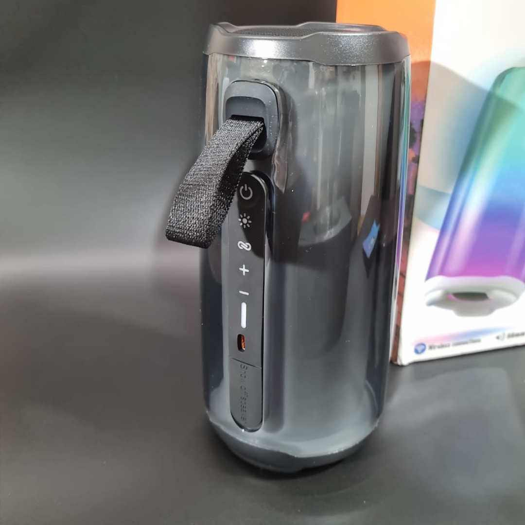 FX Pulse 5 Portable Bluetooth Speaker with 360° Light Show FX Pulse 5 Portable Bluetooth Speaker with 360° Light Show