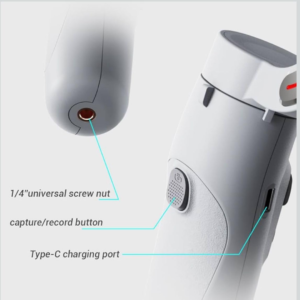 M1 3-Axis Smartphone Gimbal Stabilizer | 180° Rotation