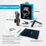 M02 3-Axis Handheld Gimbal Stabilizer | 360° Rotation