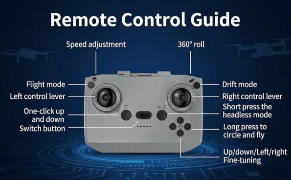 2-in-1 Flying RC Car Drone with 360° Stunts