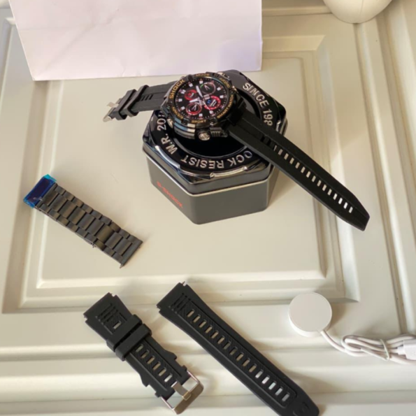 FX Premium Rugged Smartwatch | Waterproof, Calling & Fitness