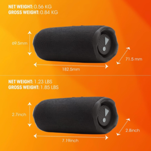 FX Flip 7 Wireless Portable Bluetooth Speaker - Robust Sound