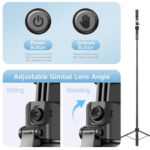 C17 Auto Face Tracking AI Gimbal Selfie Stick Tripod