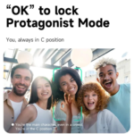 C17 Auto Face Tracking AI Gimbal Selfie Stick Tripod