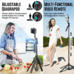 C17 Auto Face Tracking AI Gimbal Selfie Stick Tripod