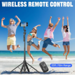 C17 Auto Face Tracking AI Gimbal Selfie Stick Tripod