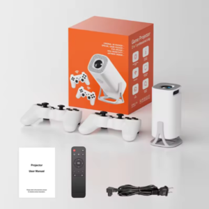S40 Max Game Projector with Dual Wireless Controllers