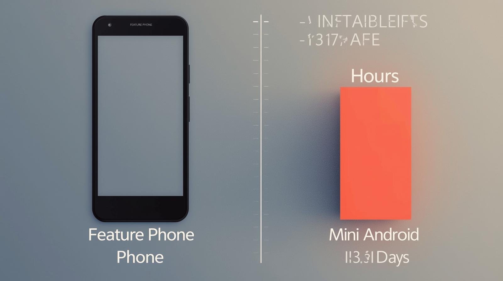 Mini Android Phone vs Feature Phone | Small Phone Comparison 