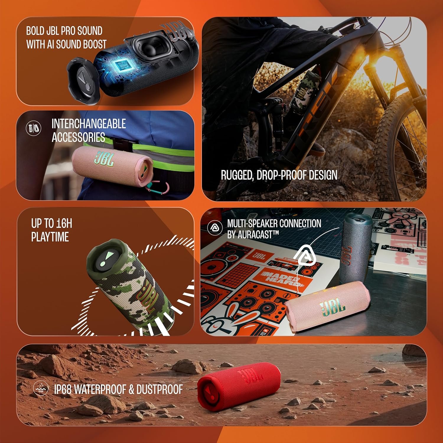 FX FLIP 7_6 FX Flip 7 Wireless Bluetooth Speaker with AI Sound Boost