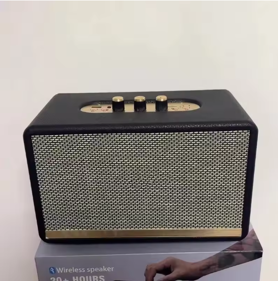 FX M18 Wireless Speaker FX M18 Retro Bluetooth Speaker with Adjustable Bass