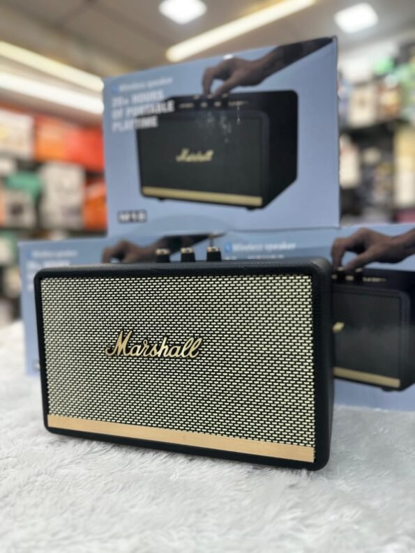 FX M18 Retro Bluetooth Speaker with Adjustable Bass