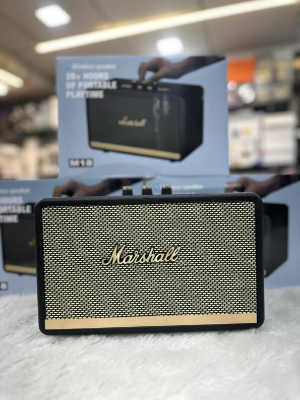 FX M18 Retro Bluetooth Speaker with Adjustable Bass