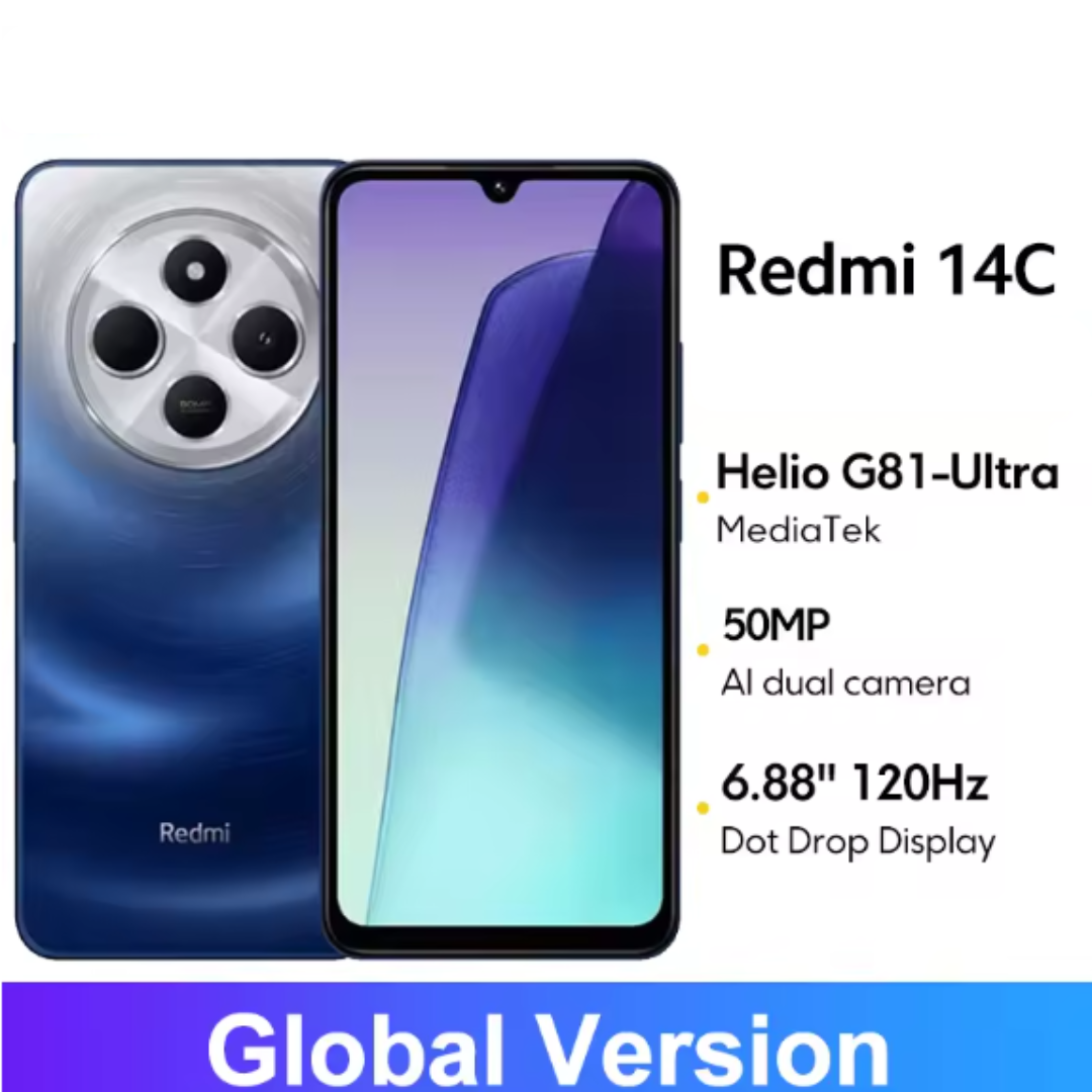Redmi MI 14C 5G Smartphone | 6.88” 120Hz Display (8GB/256GB) Redmi MI 14C 5G Smartphone | 6.88” 120Hz Display (8GB/256GB)