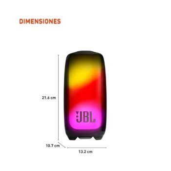 FX Pulse 5 Portable Bluetooth Speaker with 360° Light Show