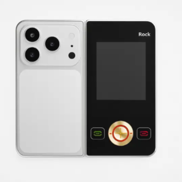 Snexan Rock Fold Mini 4K Dual Screen Keypad Mobile