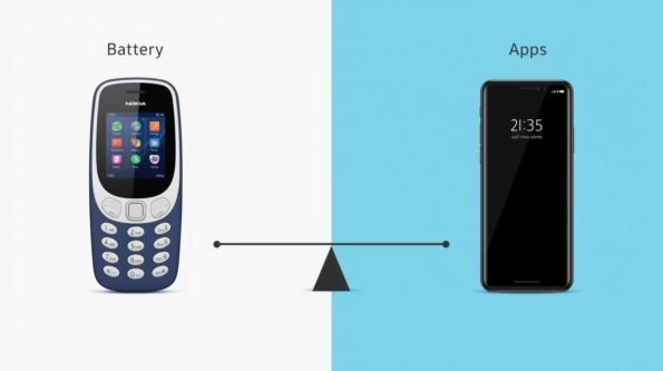 Mini Android Phone vs Feature Phone | Small Phone Comparison