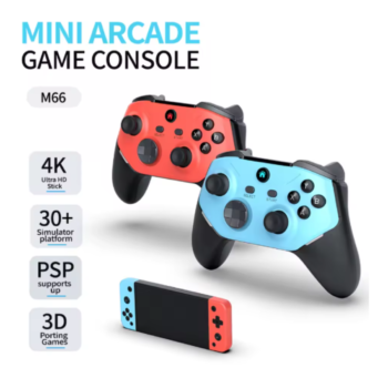 M66 Retro Gaming Console 4K Stick with 20,000+ Games