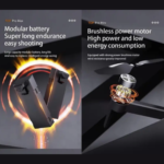 P18 Pro Drone with Triple Camera & Optical Flow Positioning