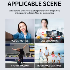 F5 3-Axis Smartphone Gimbal Stabilizer with Face Tracking