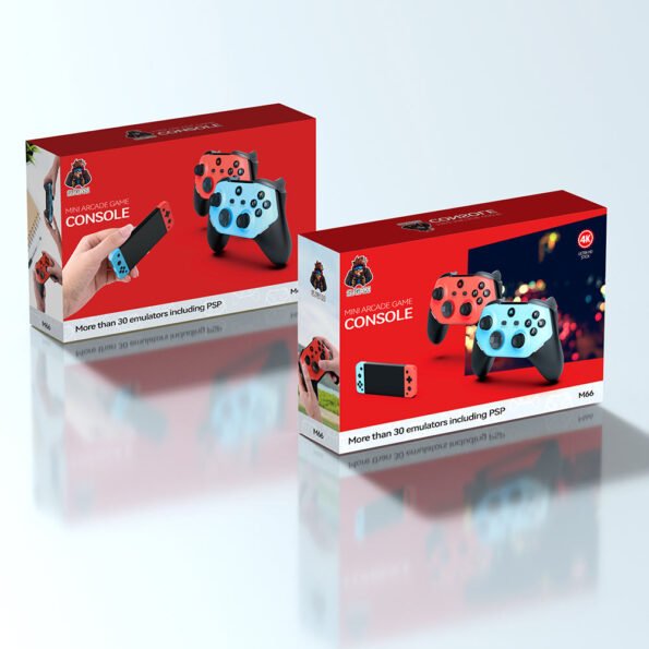 M66 Retro Gaming Console 4K Stick with 20,000+ Games