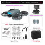 CZ29 Mini Drone with Dual Camera, Obstacle Avoidance & FPV