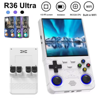 R36 Ultra Handheld Game Console with 20,000+ Games