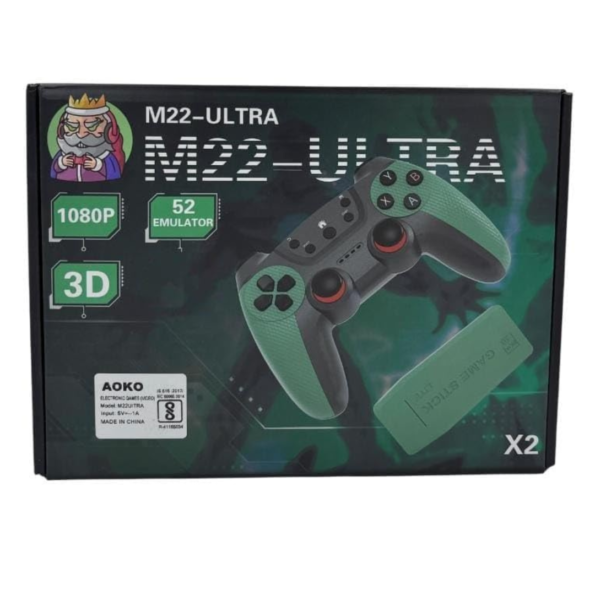 M22 Ultra Retro Game Console with 30,000+ Games